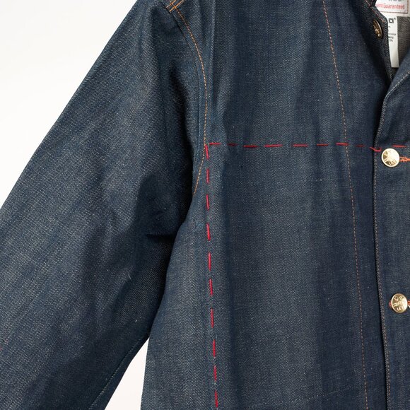 Levi's x Visionaire No. 31 Blue Limited Edition Denim One-Pocket Sack Coat - Picture 5 of 12